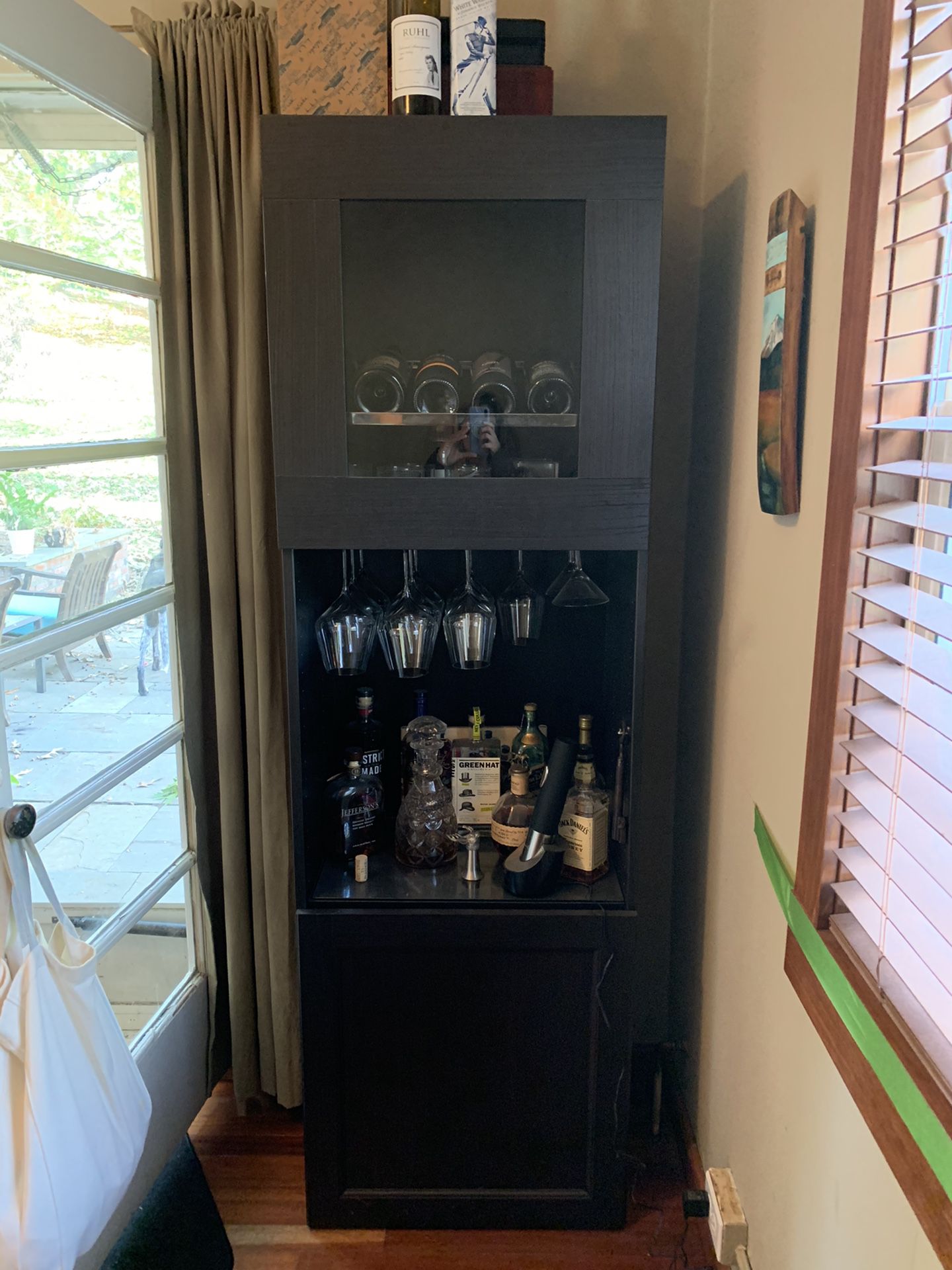 Wine and liquor cabinet