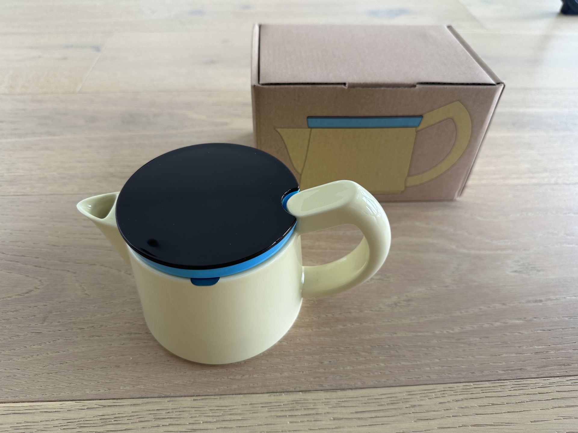 HAY Yellow Porcelain Tea/Coffee Pot