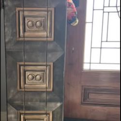 Faux Plaster Decorative Column – Textured Accent Piece(MOVING MUST GO)