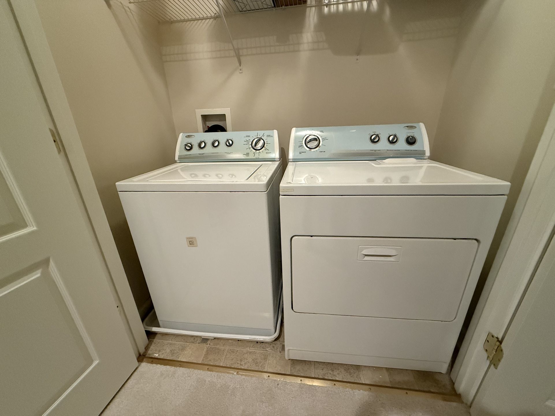 Whirlpool Washer & Dryer