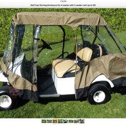  golf cart  4 Seater  Cover 
