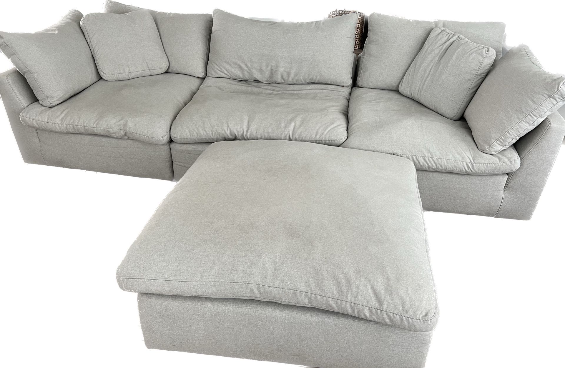 Sofa - Four Hands Stevie Sofa W/Ottoman