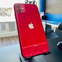 Unlocked 64GB Red iPhone 11