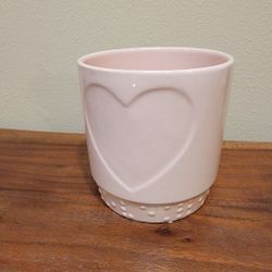 5" Tall Valentine's Day Flower Vase/gift Arrangement 