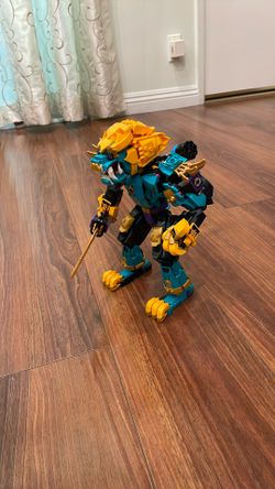 The Mighty Azure Lion Monkey Kid