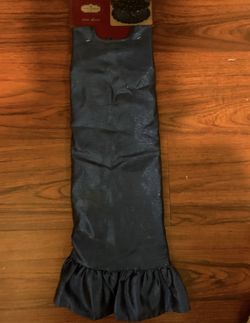 Xmas Blue Tree Skirt