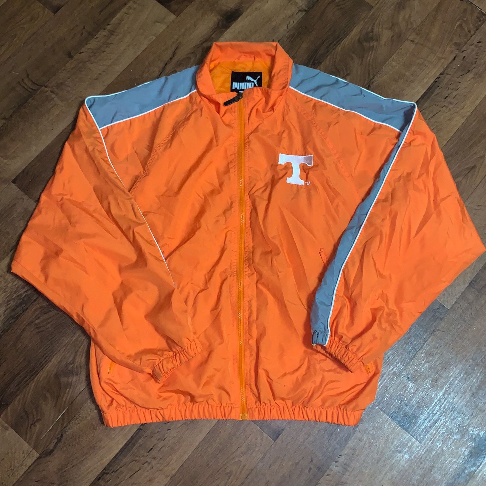 Puma University Of Tennessee Men’s Zip Up Jacket Size Large 