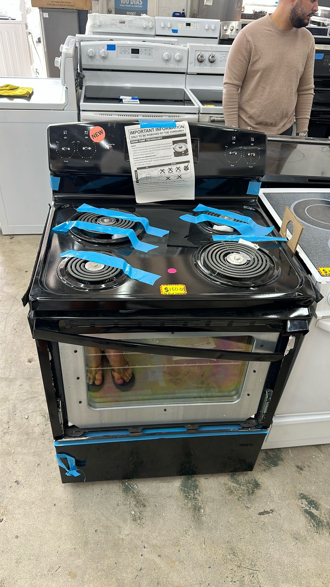 Stove Coil New Scratch And Dent 