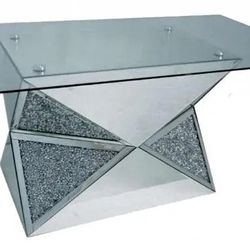 Noralie Glass Top Dining Table 