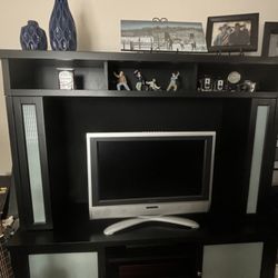 Large Storage, Display, & Entertainment Center WITH TV