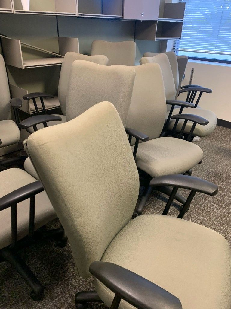 Green Elegant Office Chairs