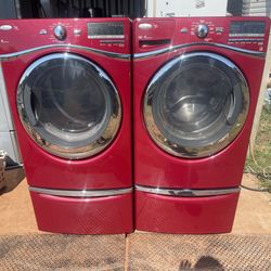 Whirlpool (RED) Washer Dryer