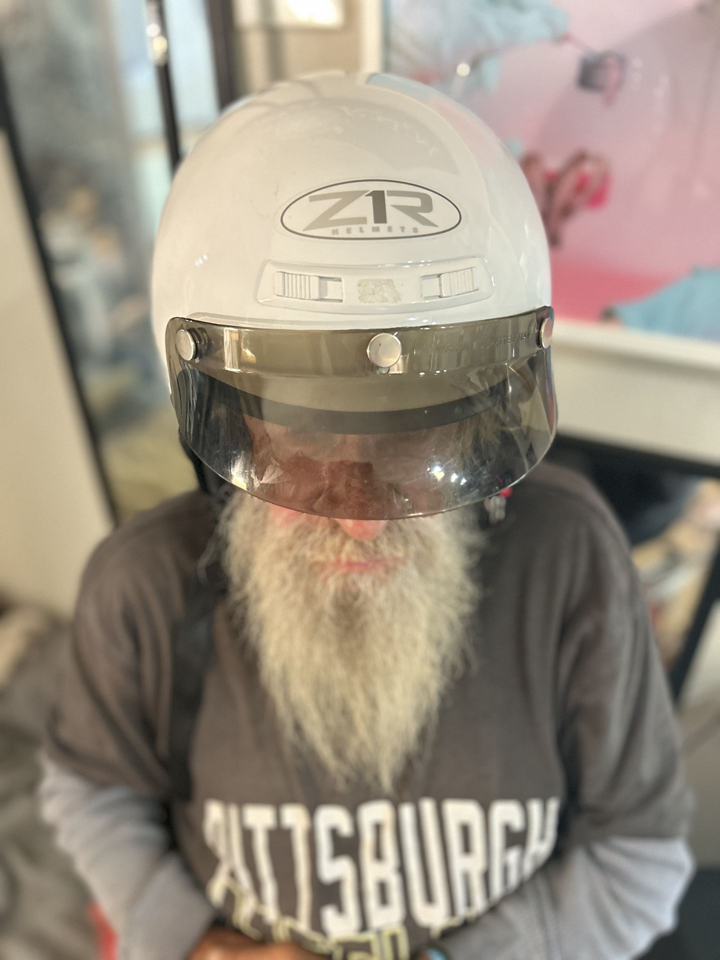 Z1R motorcycle helmet ZRP-3 model Like New