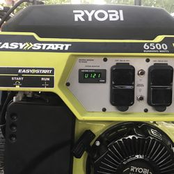 Ryobi 6500 Running Watt Generator 