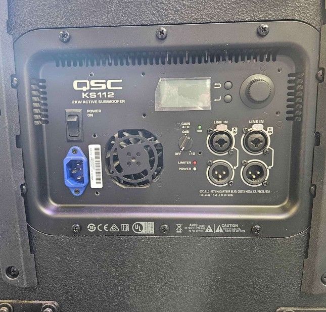 QSC-KS-112-SUBWOOFER