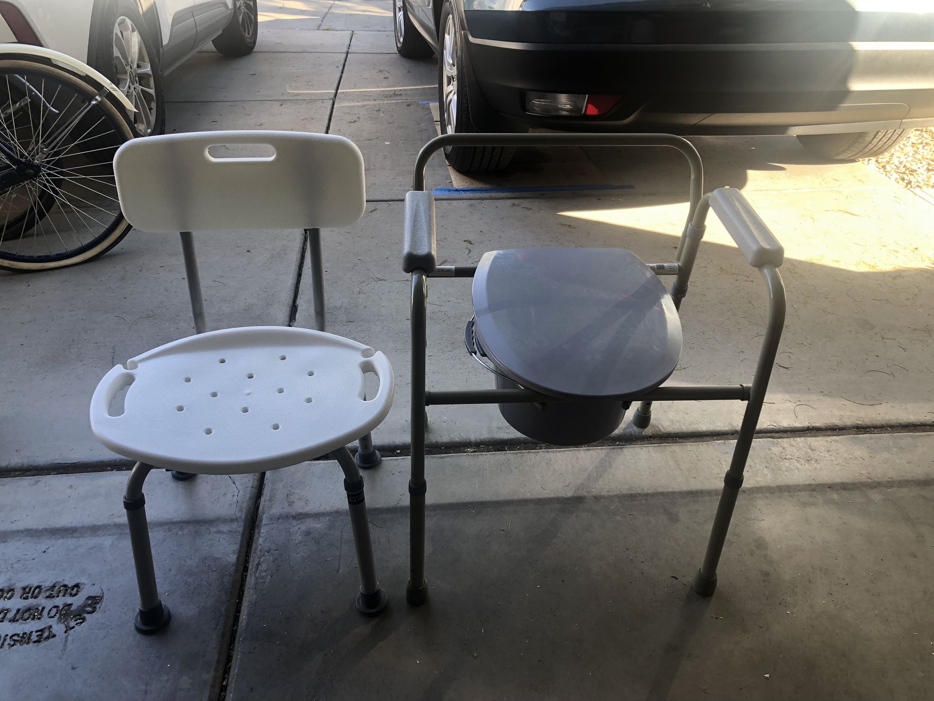 Shower and Commode Chair