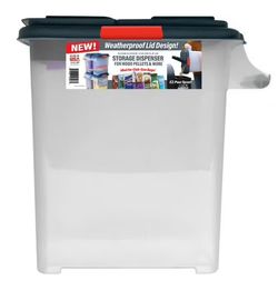 Weatherproof Lid Design Storage Dispenser 8 G