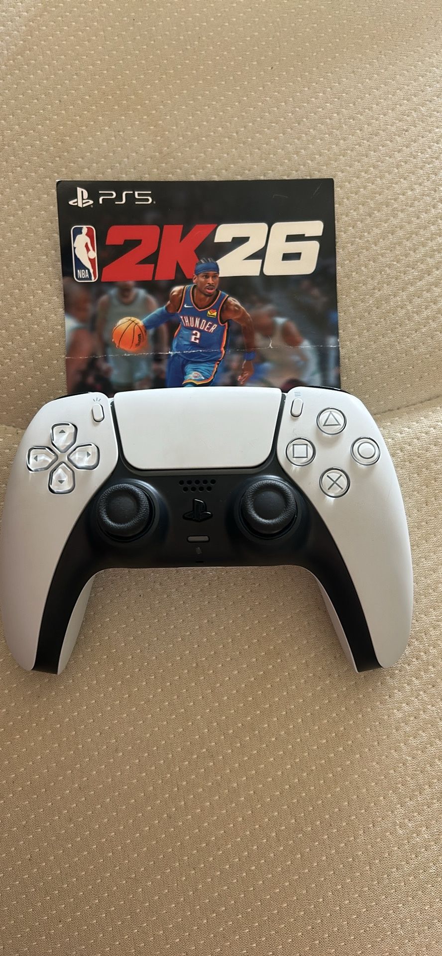 PlayStation 5 Controller With 2k26 Game Code