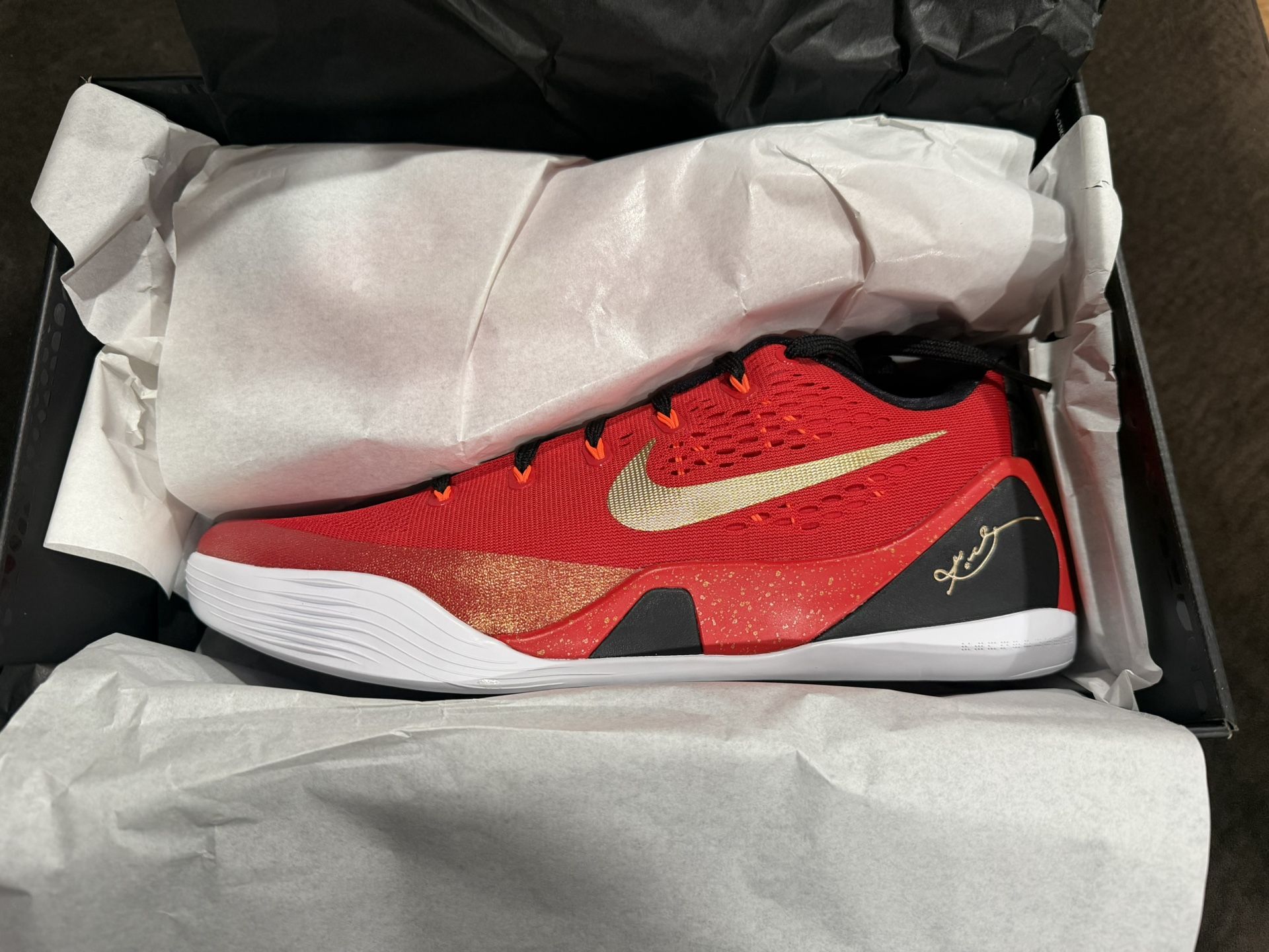 Men Nike Kobe 9 EM Low Size 12.5 China 