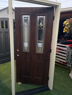 New door Stel Mastercraft size w36 h80 right hand Inswing $550