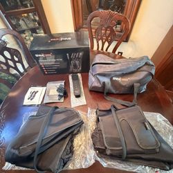 Shine Well Air Compression Leg Massager with Heat – Like New
