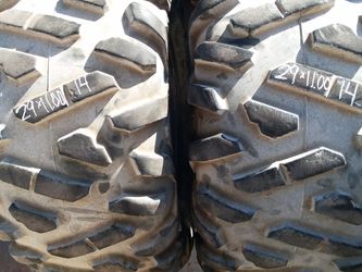 24x11.00 14 two atv tires $20 each