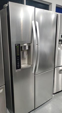 LG Side By Side Stainless Steel Refrigerator Fridge
