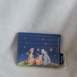 Loungefly Disney Winnie the Pooh star gazing cardholder 