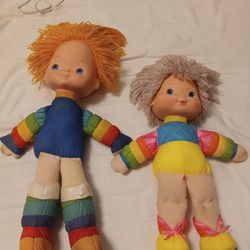 Vintage 1980s Rainbow Brite Dolls