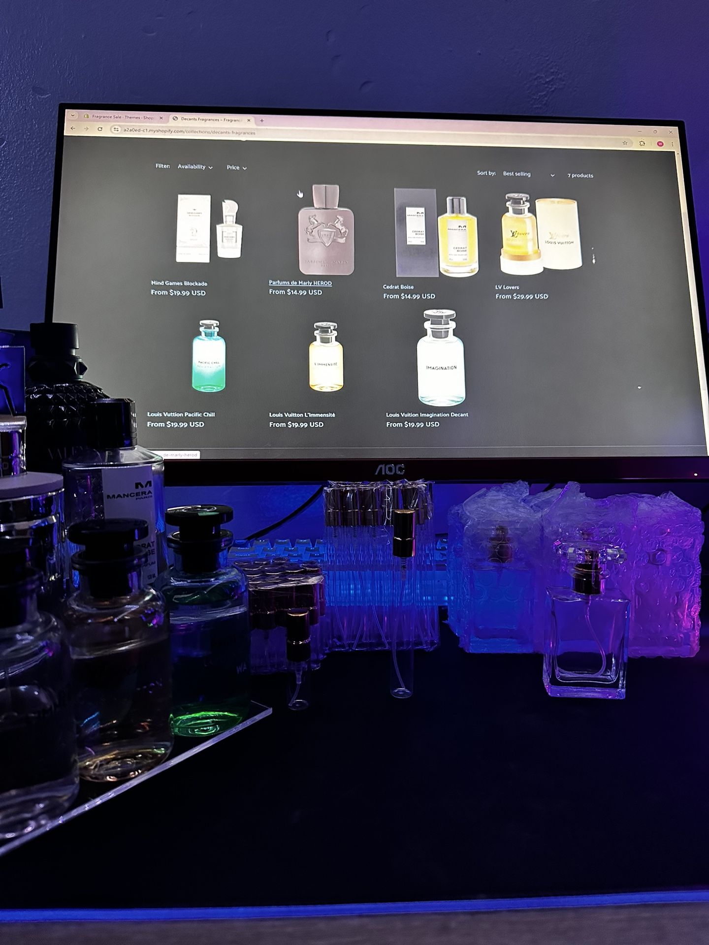 Cologne Decants