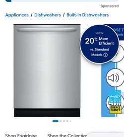 Frigidaire 24-in Top Control Built-in Dishwasher