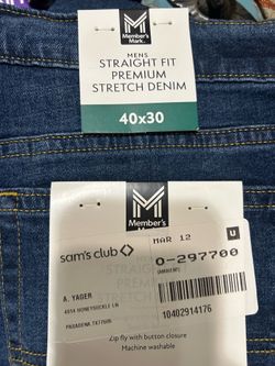 Men’s Member Mark Jeans