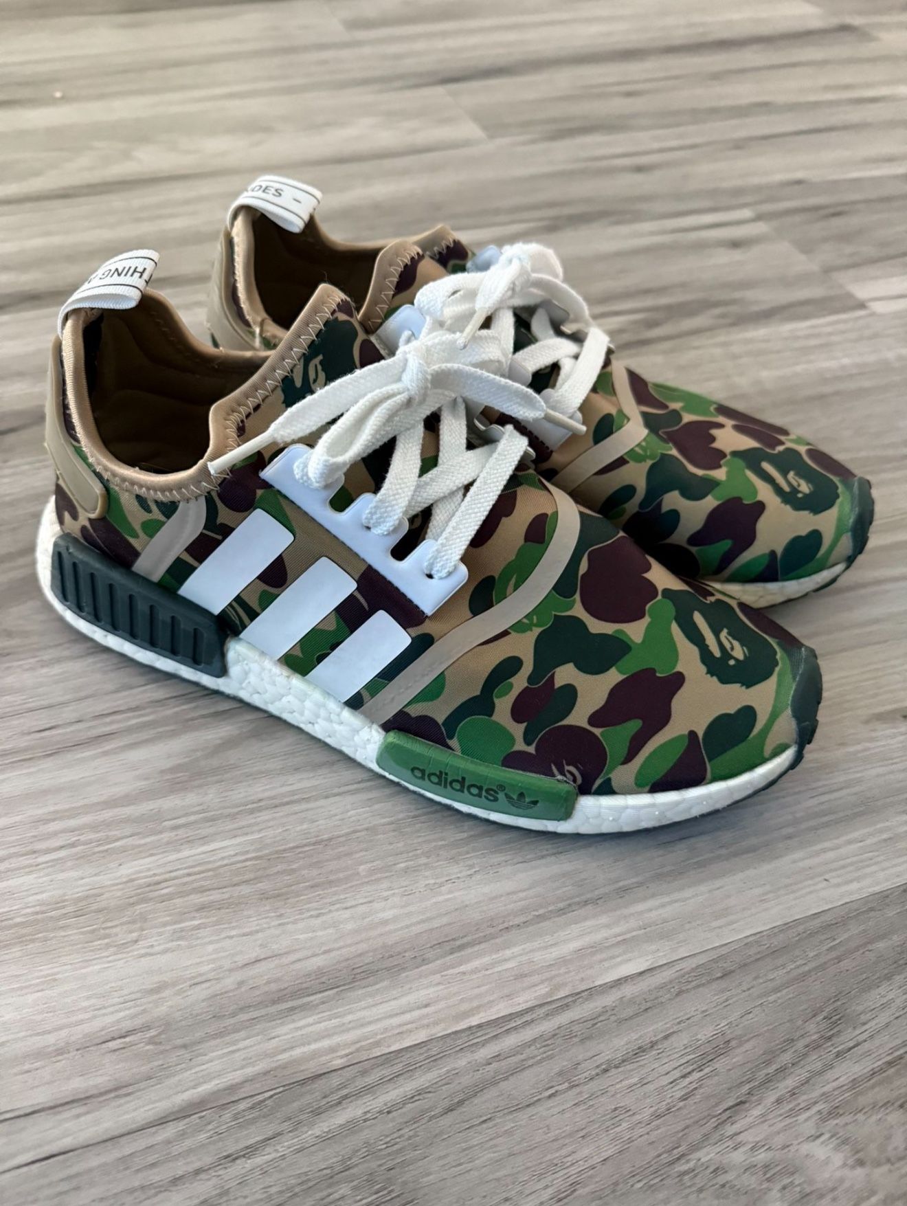 Bape X Adidas NMD Size Men 9.0