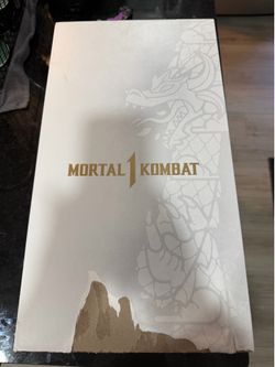 Mortal Kombat 1 Kollector's Edition Liu Kang Statue & Art Print - No game