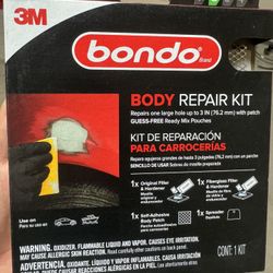 Bondo Grey Heavy Duty Body Filler 4 Pack Kit