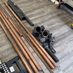 Cast Iron Pipes - Various Pieces 