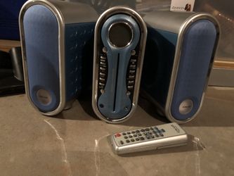 CD Player with speakers .