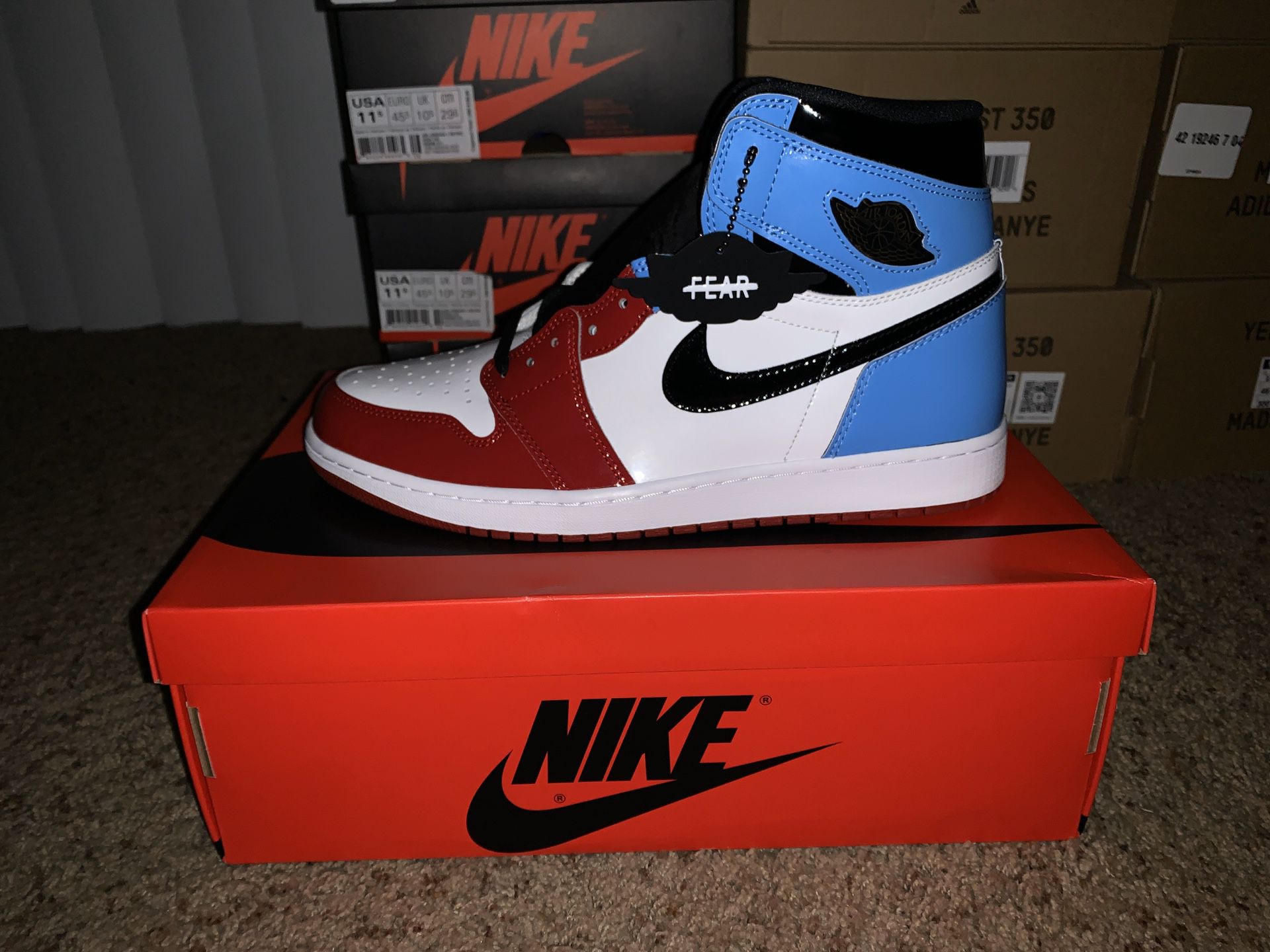 Air Jordan 1 Fearless SBB 3.0 and Hyperspace Size 12