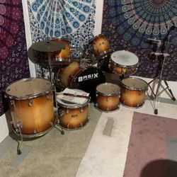 Basix Custom Series Drum Set Sunburst 