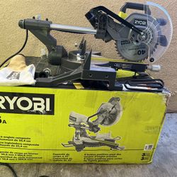 RYOBI 15 Amp 10 in. Corded Sliding Compound Miter Saw