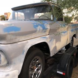 1960  C10  Apache Fleetside short bed roller