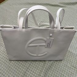 Telfar Medium Shopping Bag Shoulder Bag White