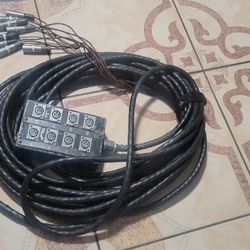 Live Wire Snake 8 Channel 50 Ft.