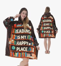 Wearable Blanket With Hood