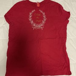 Womens Holiday Tee-size XXL