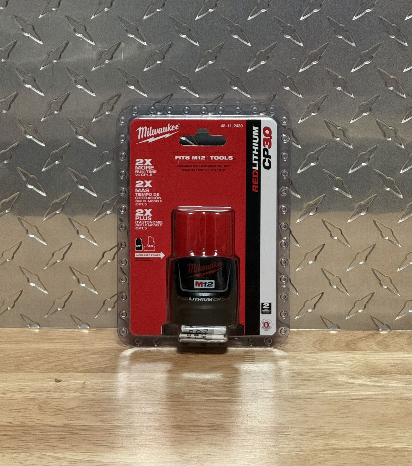 Milwaukee M12 3.0 Battery 48-11-2430