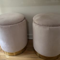 Two Pink Ottoman – Chic & Comfy Accent Piece