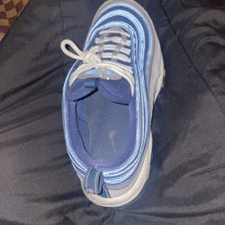 Shoes , Blue And White Size 8.5