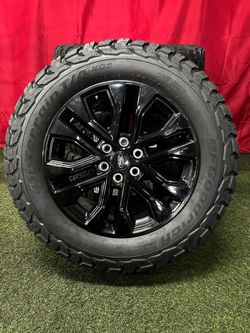 2026 Ford F-150 Lariat Night Edition 6 Lug Takeoffs 20 Inch OEM Wheels