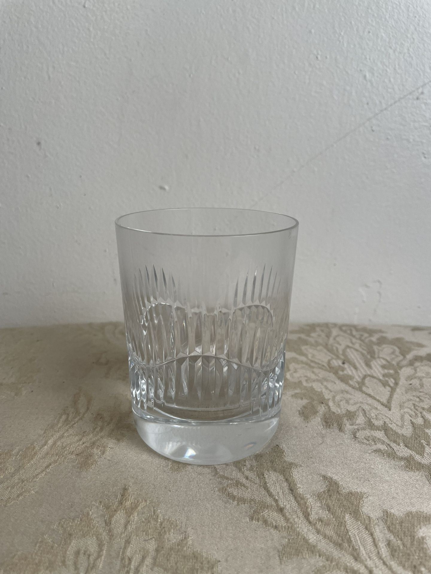 Vintage Baccarat Crystal Serpentine Old Fashioned Glass - Feel Free Free to Ask Questions